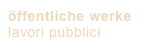 öffentliche werke
lavori pubblici